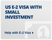US E-2 visa with small investment