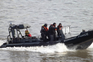 Border Force RIB (1) @ Gallions Reach 10 March 2015