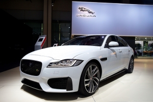 Jaguar Land Rover at the 2015 Dubai Motor Show - Now Indian owned