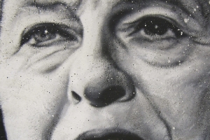 Theresa May, painted portrait P1030533
