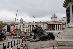 Lion at Trafalgar Square
