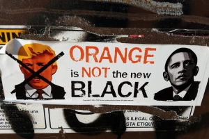 Trump Orange is not the new black