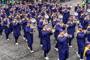 Jackson High School - Purple Army Marching Band [Dublin Patricks Day Parade 2018]-137642