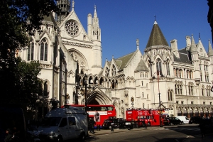 The Royal Court of Justice in the Strand