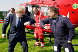 Boris Johnson Northern Ireland Ambulance Service 12 August 2020