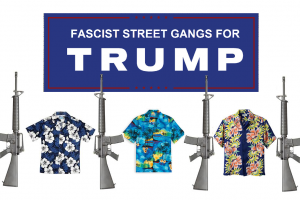 Trump has some far right racist supporters