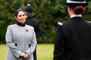 Priti Patel, Home Secretary, Essex Police Pass Out Parade 29 October 2020