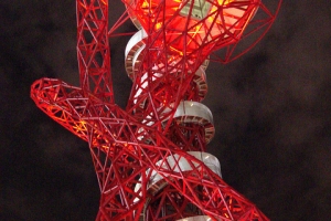 ArcelorMittal Orbit, Olympic Portal, designed by half Iraqi Jewish and half Indian British Migrant Anish Kapoor