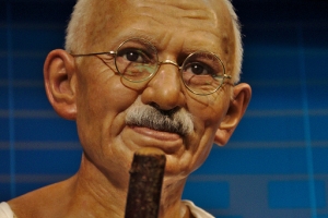 Mahatma Gandhi who studied at University College, London, UK