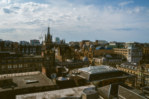 Glasgow rooftops