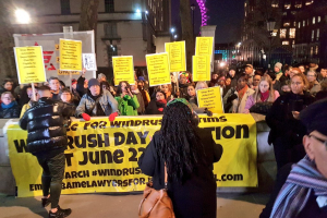 Demonstrations against deportations Twitter