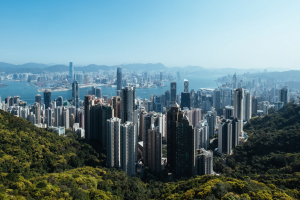 The city of Hong Kong