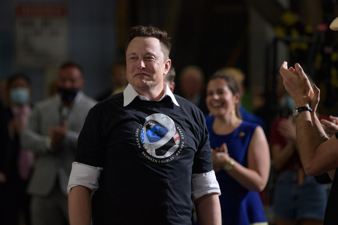 Elon Musk, SpaceX Chief Engineer, and the SpaceX team 30 May 2020