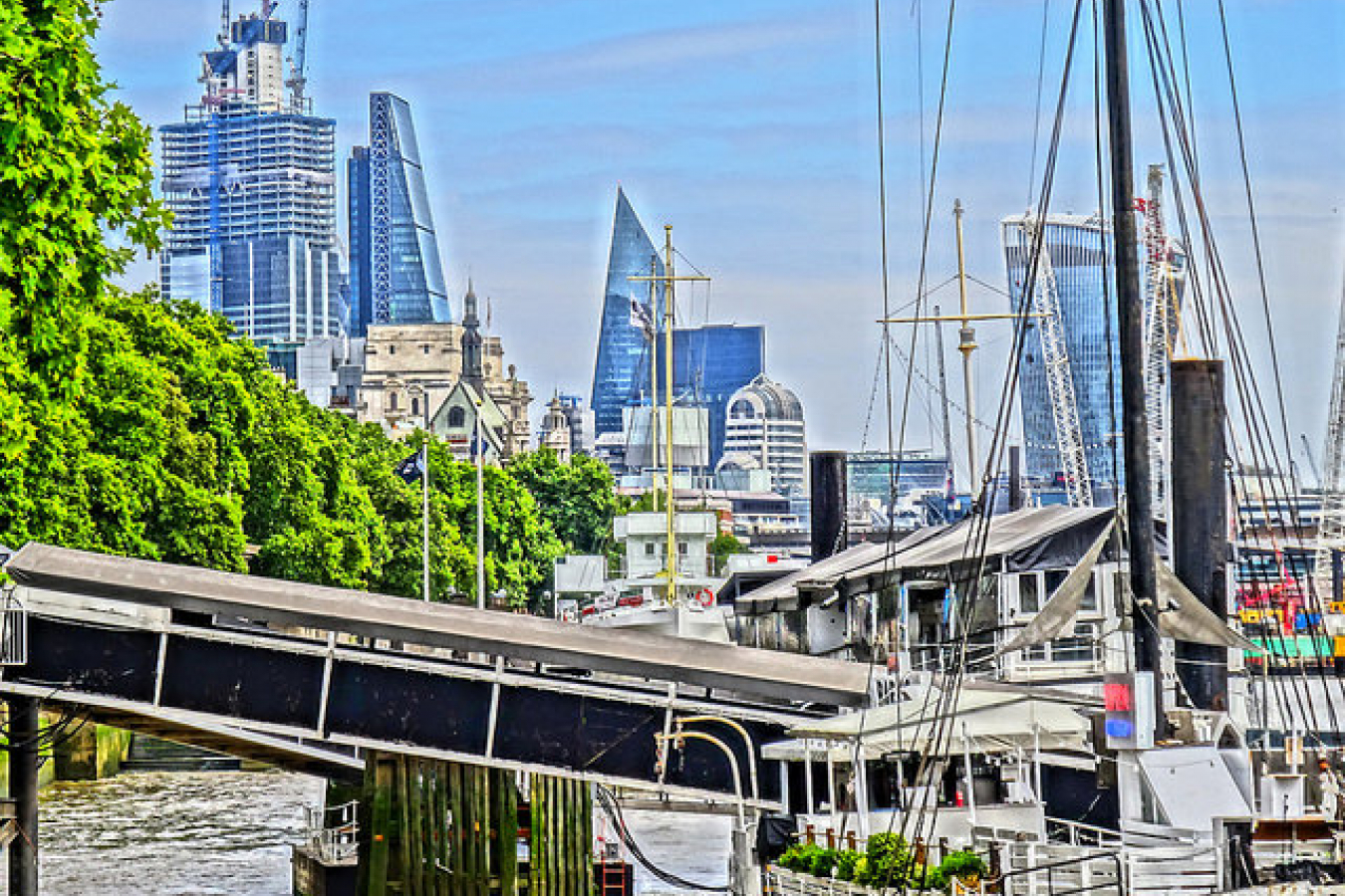 London July 22 2018, Victoria Embankment, London