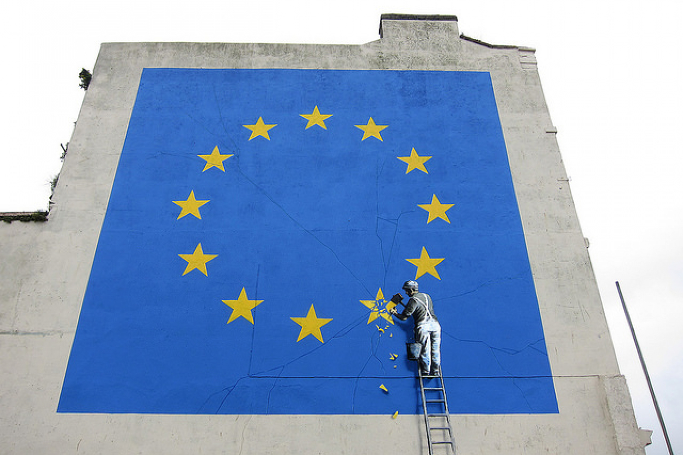 Banksy does Brexit (detail)