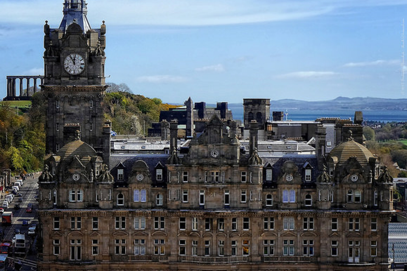 A view from Walter Scott memorial