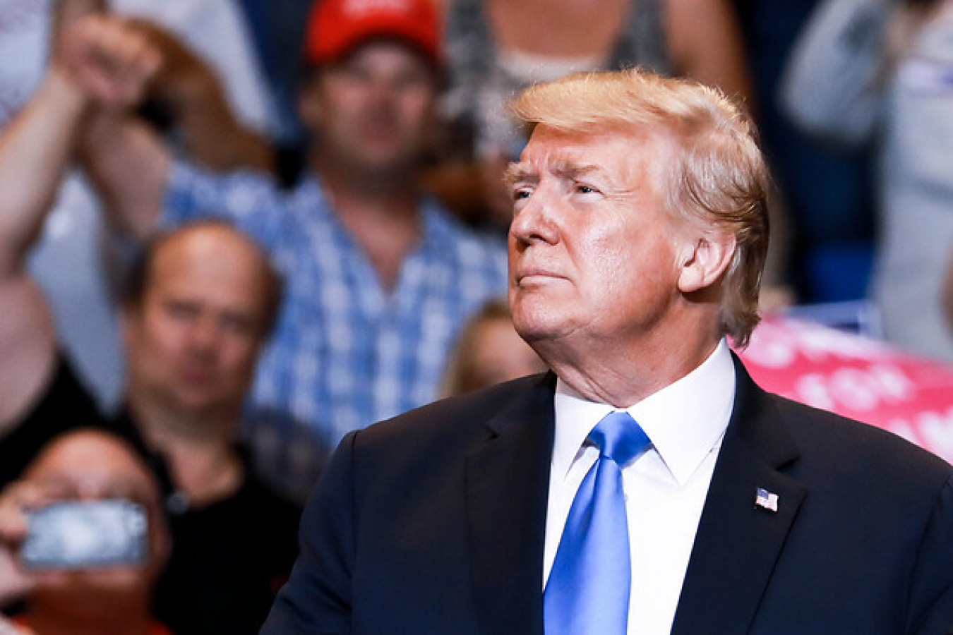 President Trump, MAGA rally, Wilkes-Barre, Penn - 1