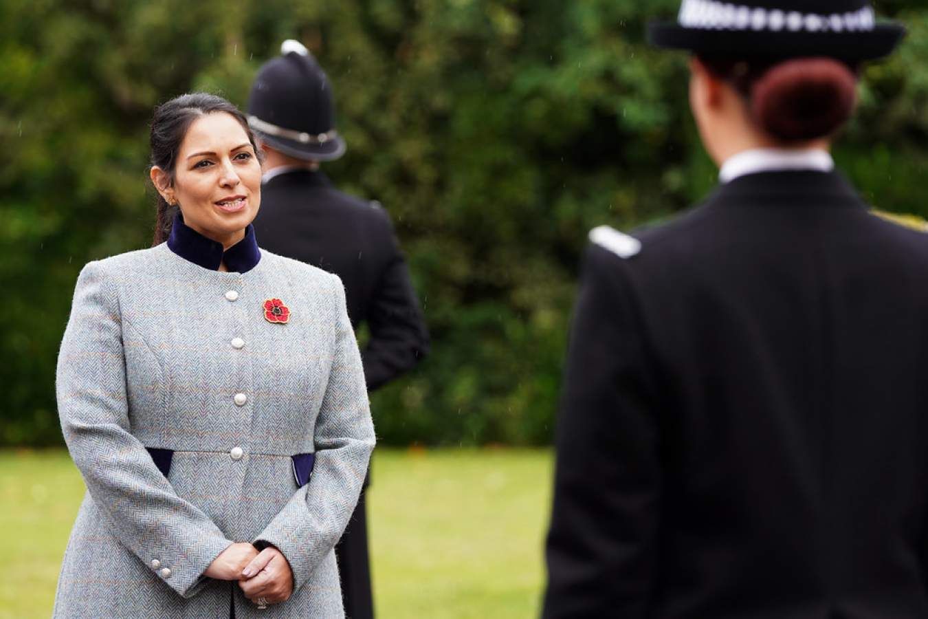 Priti Patel, Home Secretary, Essex Police Pass Out Parade 29 October 2020
