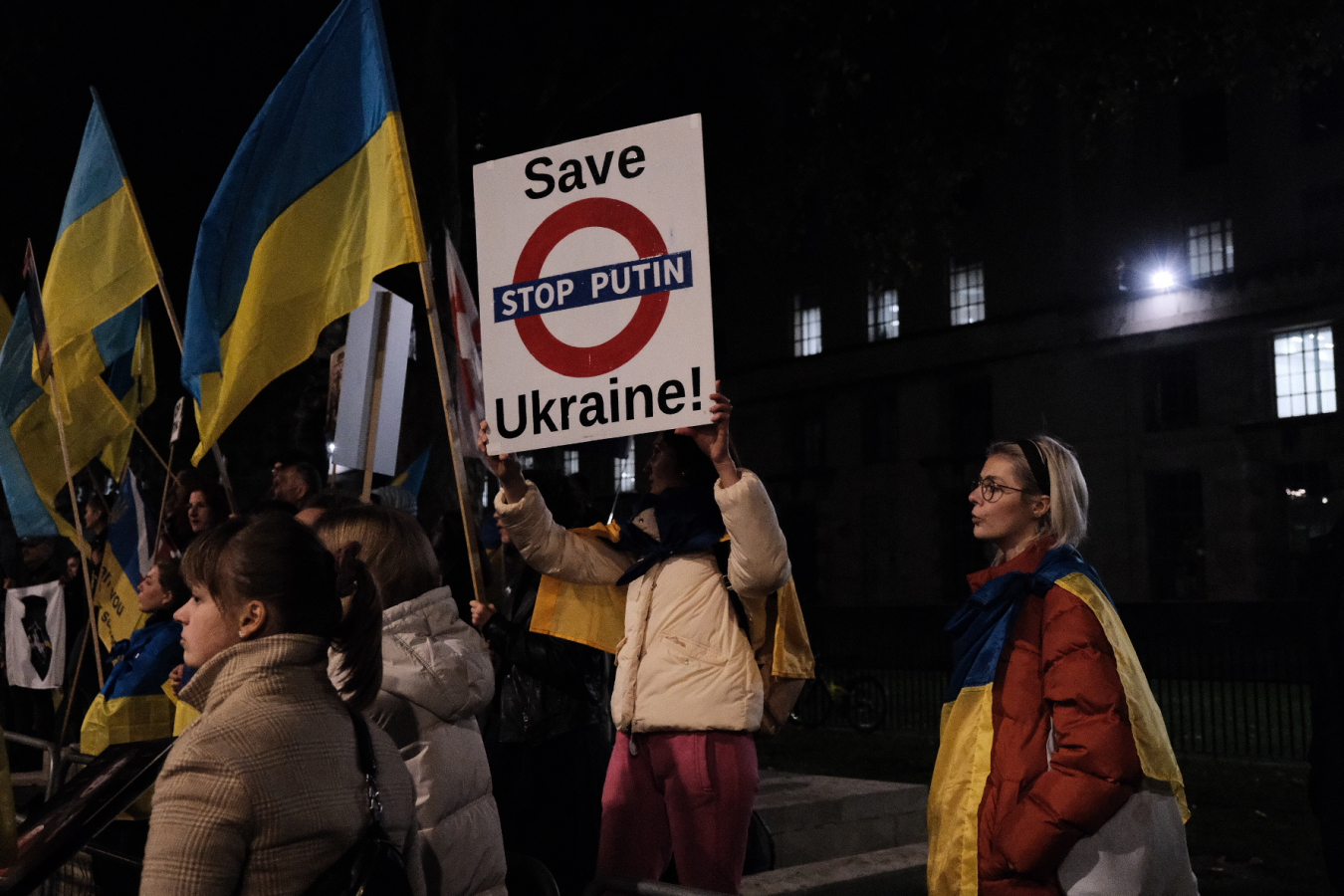 Ukraine demonstration 12 November 2022 Ukraine demonstration 12 November 2022