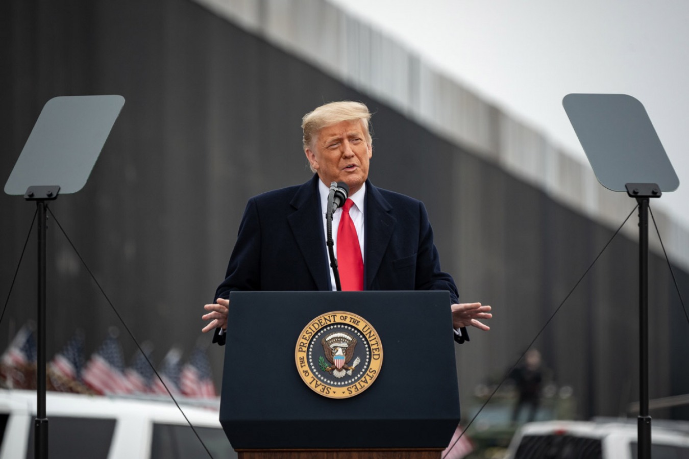 Former US President, Donald Trump, visited the US-Mexico border recently announcing plans to finish his wall with private funds. Former President Donald Trump