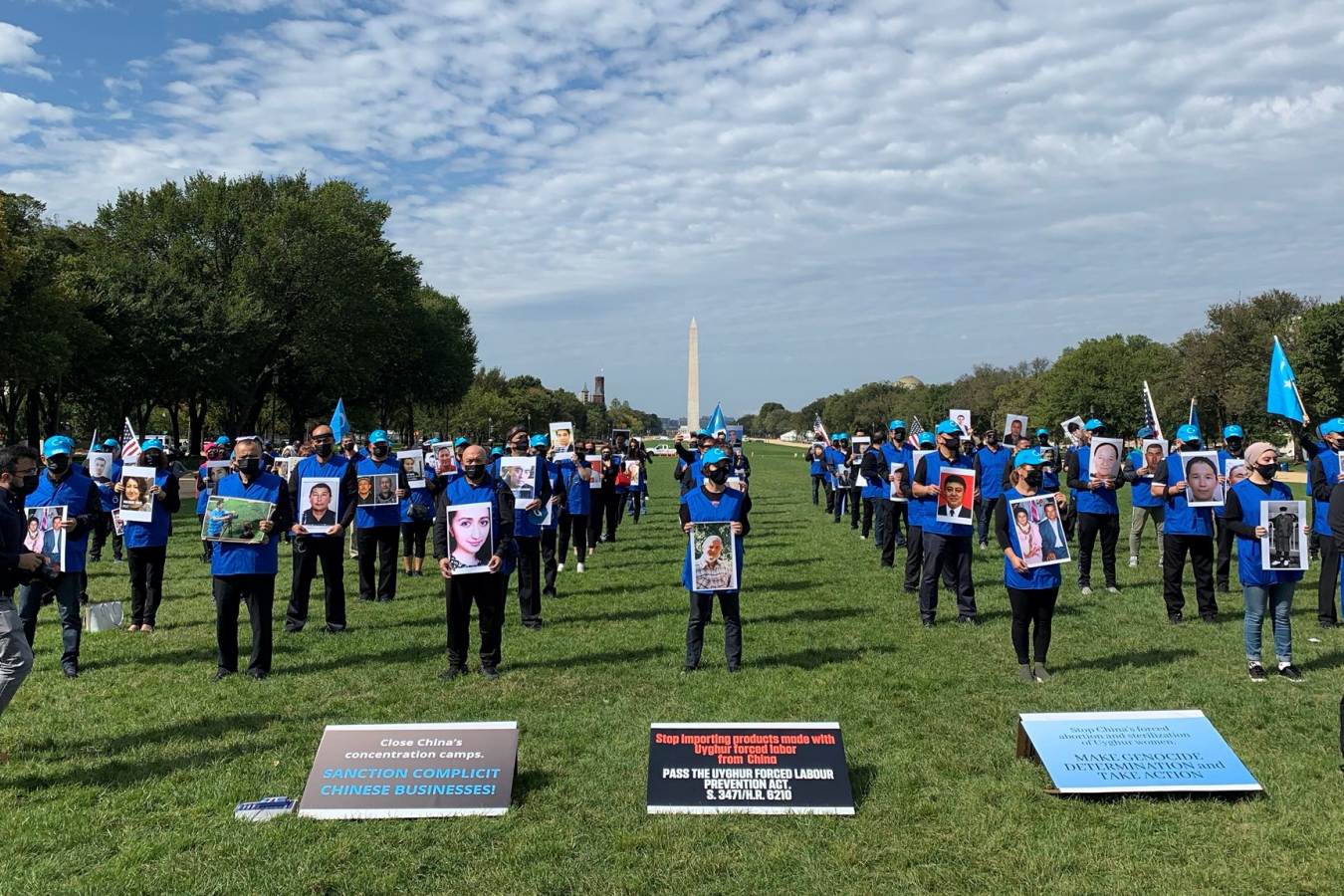 Global Day Action by Uyghurs in the US 1 October 2020