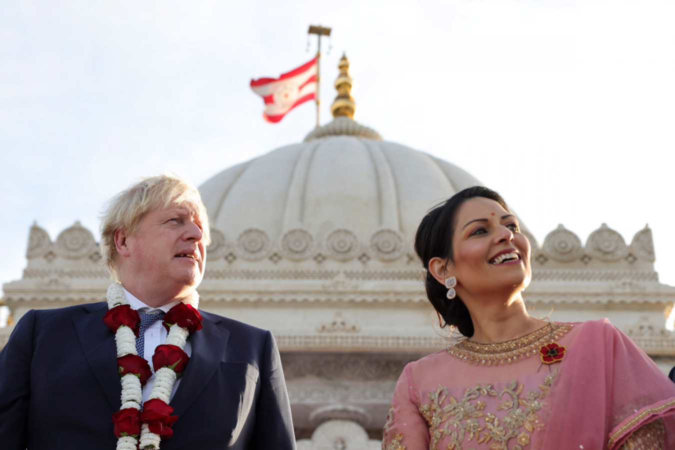 Priti Patel has blasted the Labour Party for blocking her Nationality and Borders Bill, accusing them of supporting people smugglers.
