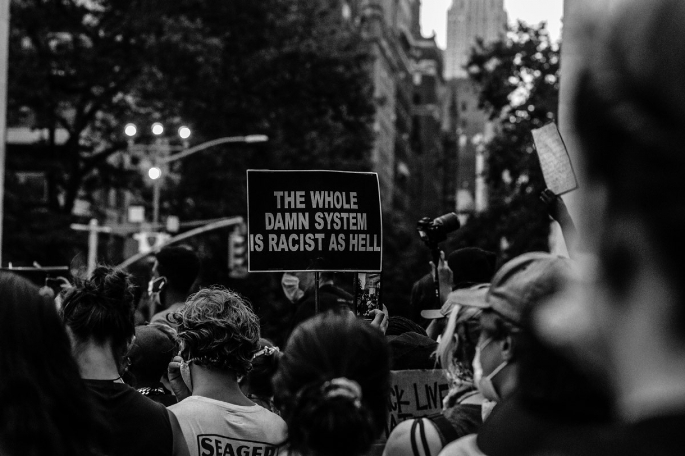 A political activist from the Ivory Coast has described how the US immigration system is racist.