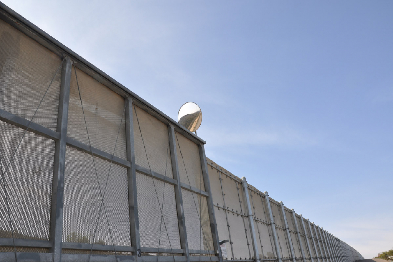 Amid concerns over a US immigration crisis at the border with Mexico, Biden has sent officials to assess the situation. US Mexico Border Wall